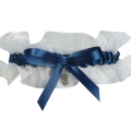2016 Hotsale Brautbein Strumpfband mit Blume etwas blaues Band Bogen Hochzeit Strumpfband